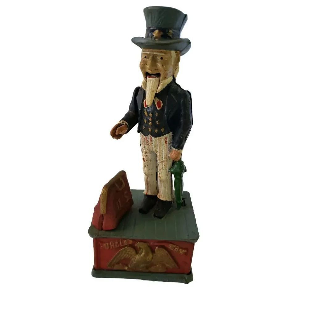 Cast Iron Coin Bank